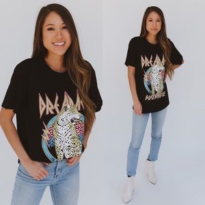 black dreamer graphic tee